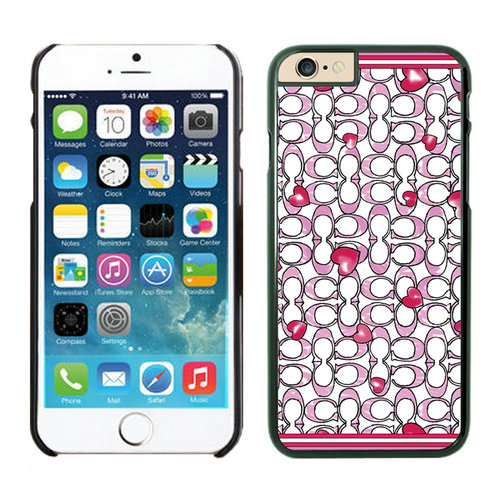 Coach Love Logo Pink iPhone 6 Cases EZJ | Women